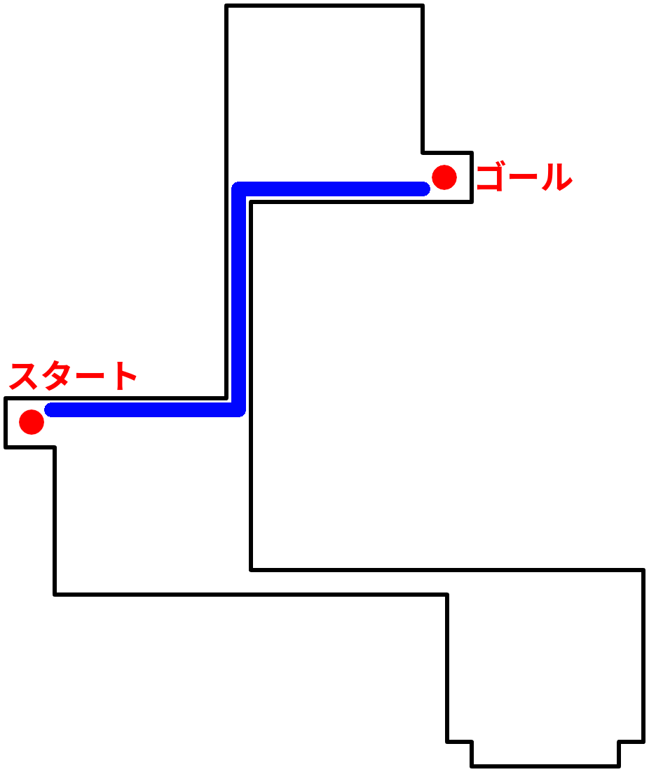 オデシー・シェオルA6層のルートマップ